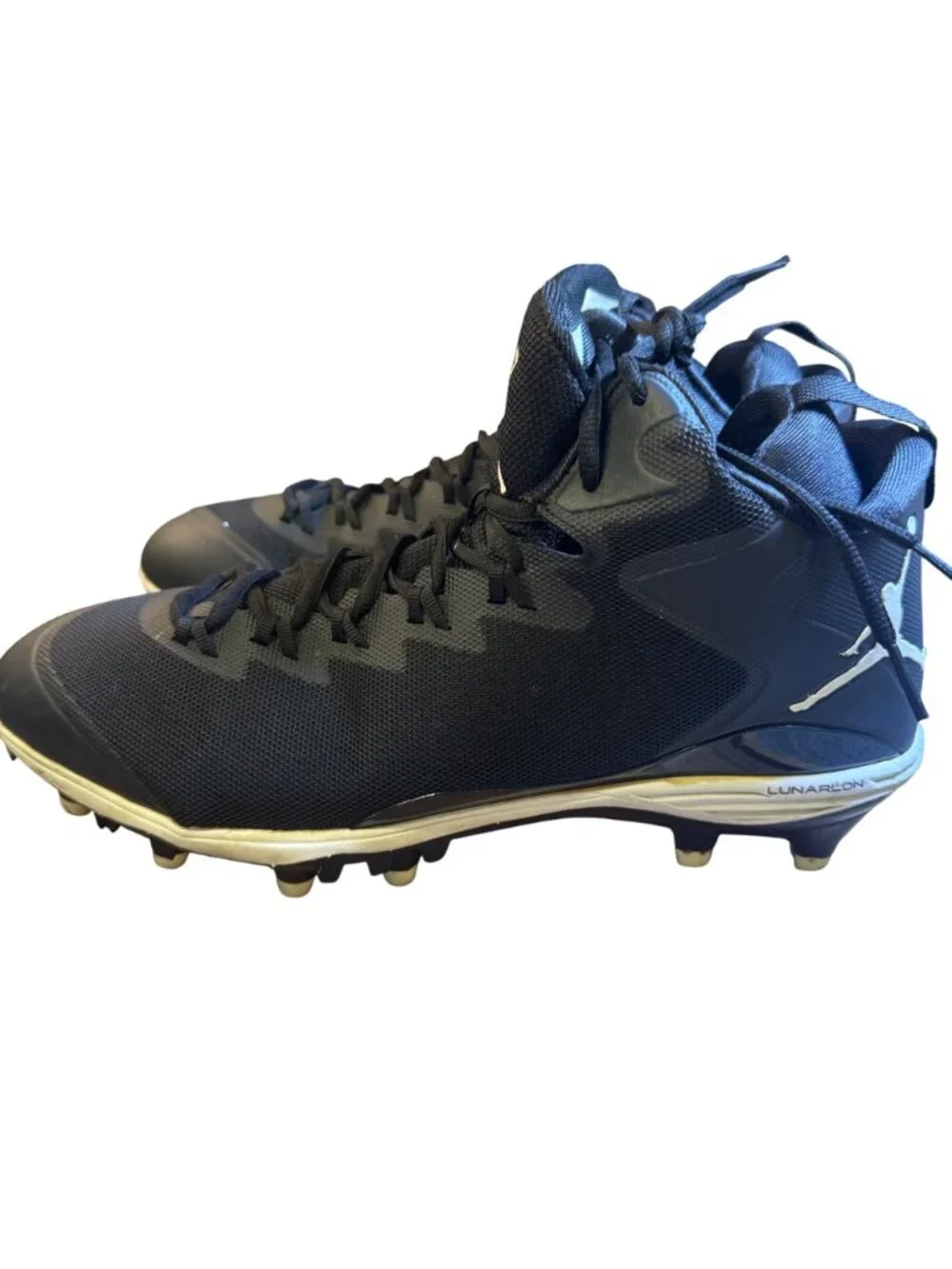 Jordan SuperFly 3 TD Men Size 12 Black White Cleats 719548-010